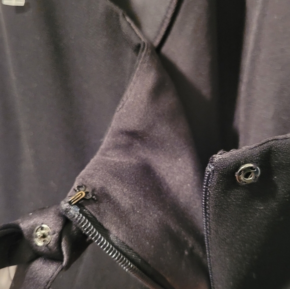 White By Vera Wang Wmns 2 Elegant Black Taupe Halter Formal Dress Evening Gown - Picture 16 of 16